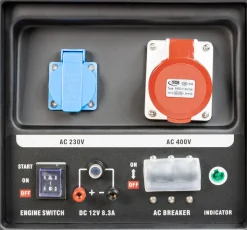 LONCIN LC6500D-AS MOCNY AGREGAT GENERATOR PRĄDOTWÓRCZY 230V / 400V AVR  5,5kW -  EWIMAX OFICJALNY DYSTRYBUTOR - AUTORYZOWANY DEALER LONCIN