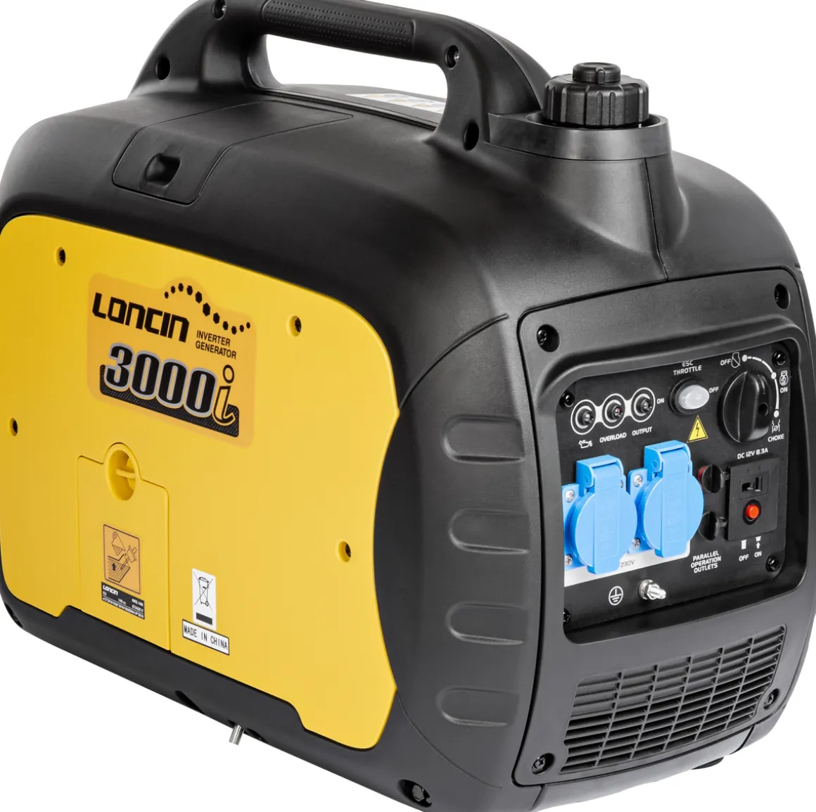 LONCIN LC3000I AGREGAT GENERATOR INWERTOROWY PRĄDOTWÓRCZY INWERTEROWY WALIZKOWY 230V 2.5 KW EWIMAX - OFICJALNY DYSTRYBUTOR - AUTORYZOWANY DEALER CEDRUS