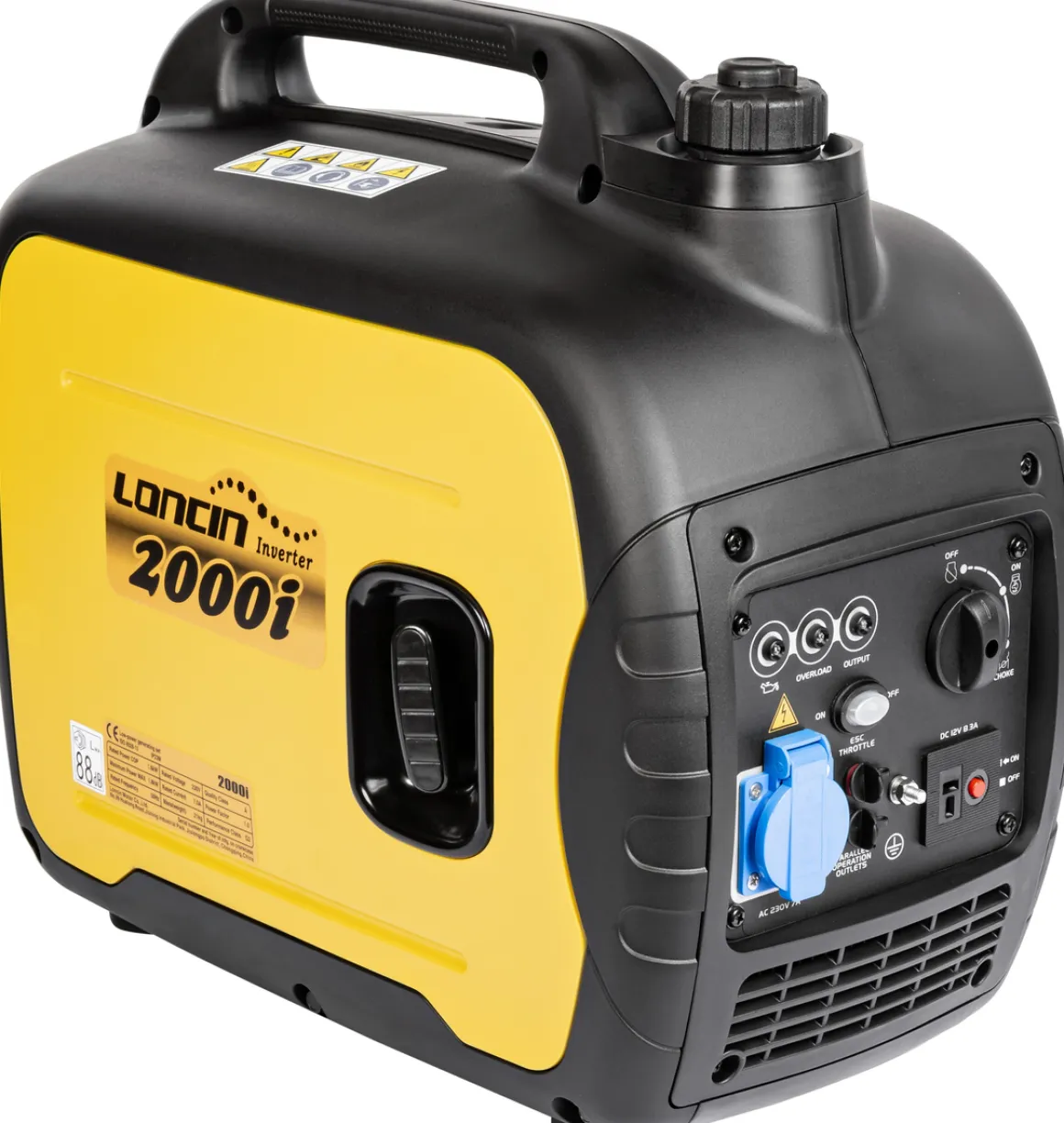 LONCIN LC2000I AGREGAT GENERATOR INWERTOROWY PRĄDOTWÓRCZY INWERTEROWY WALIZKOWY 230V 1.8 KW EWIMAX - OFICJALNY DYSTRYBUTOR - AUTORYZOWANY DEALER CEDRUS