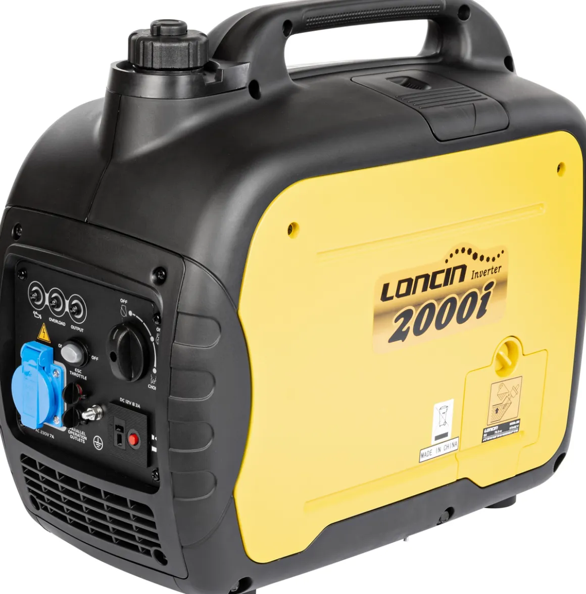 LONCIN LC2000I AGREGAT GENERATOR INWERTOROWY PRĄDOTWÓRCZY INWERTEROWY WALIZKOWY 230V 1.8 KW EWIMAX - OFICJALNY DYSTRYBUTOR - AUTORYZOWANY DEALER CEDRUS
