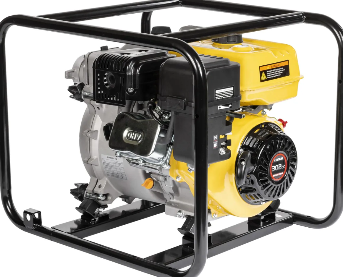 LONCIN LC80NB20-6.1Q MOTOPOMPA POMPA STRAŻACKA SPALINOWA SZLAMOWA DO WODY BRUDNEJ CZYSTEJ WYSOKOWYDAJNA 9KM 69000 l/h 69m3/h - EWIMAX OFICJALNY DYSTRYBUTOR - AUTORYZOWANY DEALER LONCIN