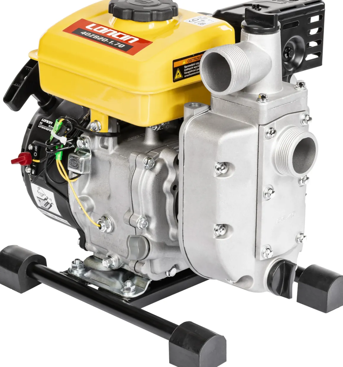 LONCIN LC40ZB20-1.7Q MOTOPOMPA POMPA STRAŻACKA SPALINOWA DO WODY BRUDNEJ CZYSTEJ WYSOKOWYDAJNA 15000 l/h 15m3/h - EWIMAX OFICJALNY DYSTRYBUTOR - AUTORYZOWANY DEALER LONCIN