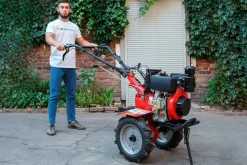 LONCIN L103D1 1WG6.8-144FC-Z GLEBOGRYZARKA SPALINOWA KULTYWATOR DIESEL ROPA ON ROZRUSZNIK ESTART 9.5KM / 144cm + DUŻE KOŁA POMPOWANE GRATIS - EWIMAX - OFICJALNY DYSTRYBUTOR - AUTORYZOWANY DEALER LONCIN