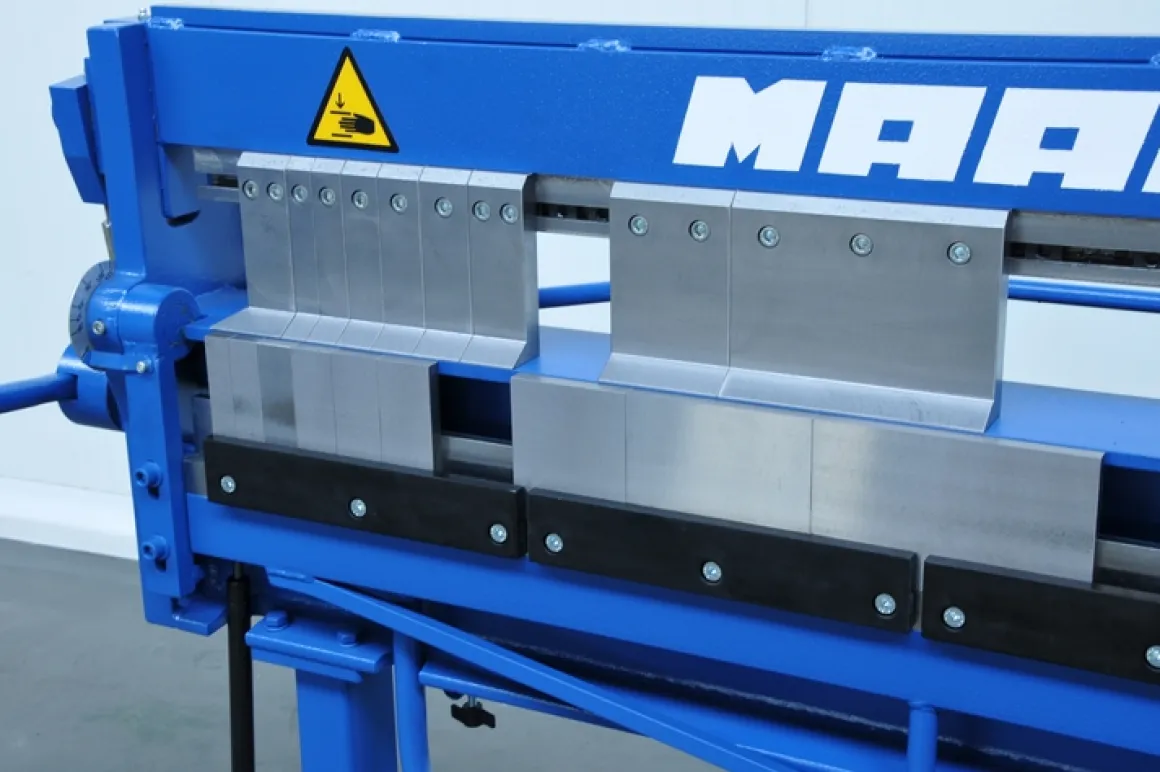 MAAD HSS-1270/1.2 ZAGINARKA GIĘTARKA SEGMENTOWA 1270x1,2mm