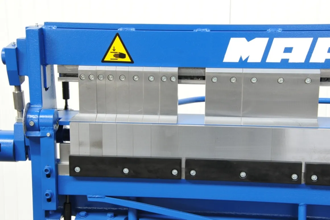 MAAD HSS-1270/1.2 ZAGINARKA GIĘTARKA SEGMENTOWA 1270x1,2mm