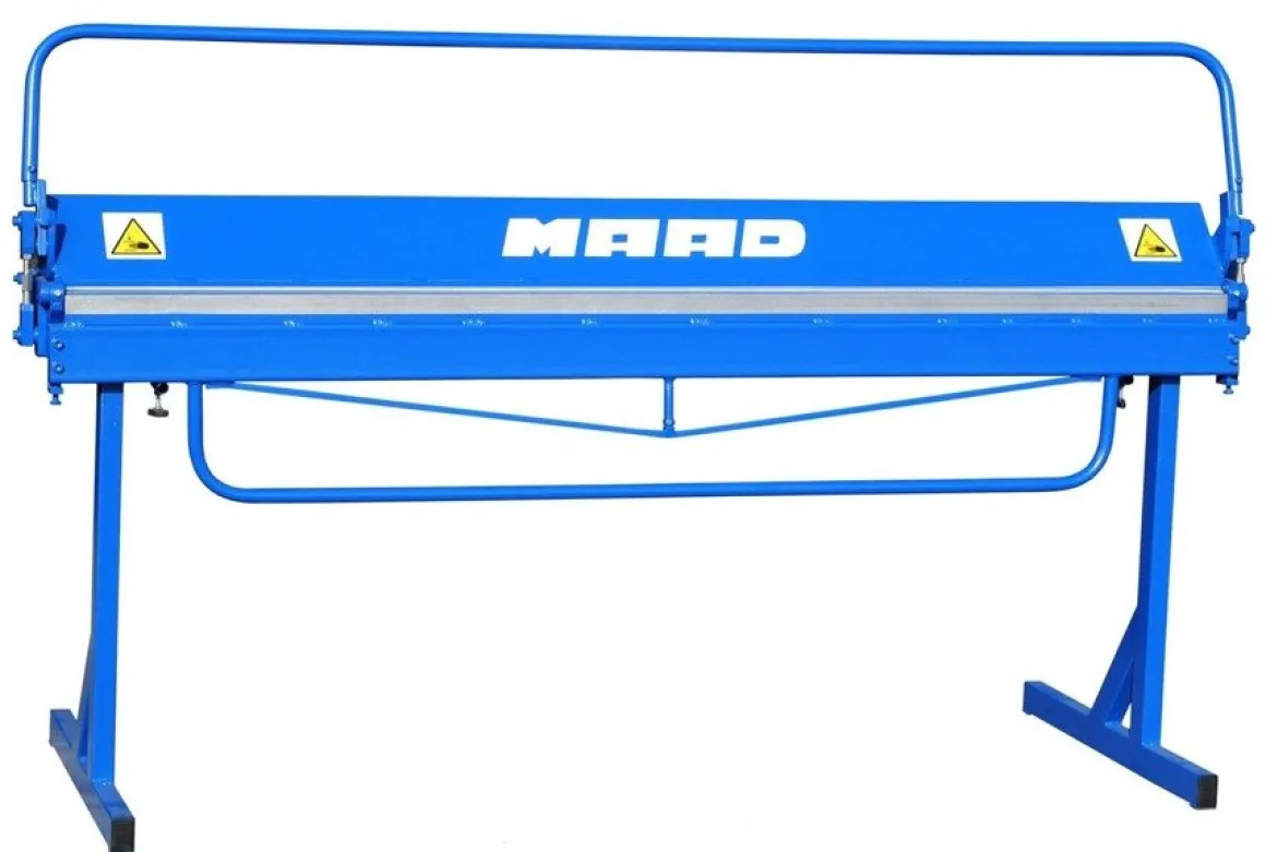 MAAD ZGL-2000/0.7 LEKKA ZAGINARKA GIĘTARKA KRAWĘDZIARKA DEKARSKA DO BLACHY WERSJA LEKKA - PRZENOŚNA MAAD ZGL-2000/0.7 mm