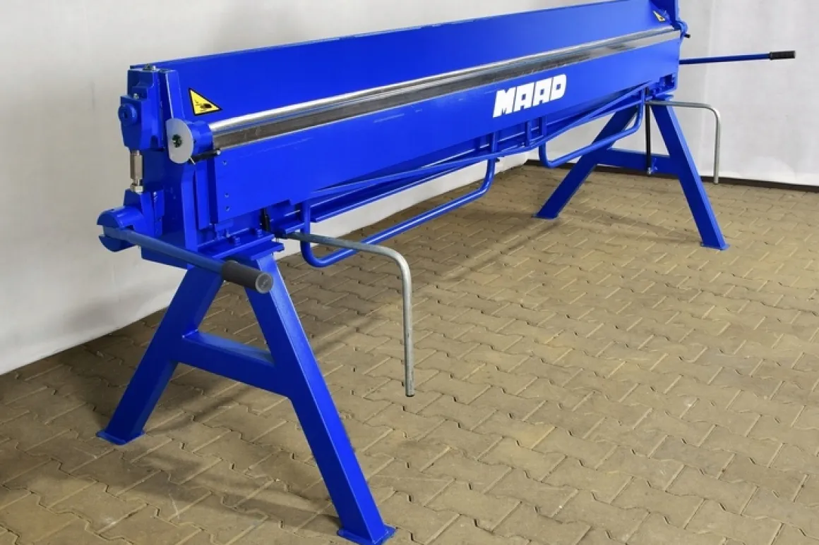 MAAD ZG-3000 /1mm ZAGINARKA GIĘTARKA KRAWĘDZIARKA DEKARSKA DO BLACHY Z CIĘCIEM MAAD ZG-3000 /1mm