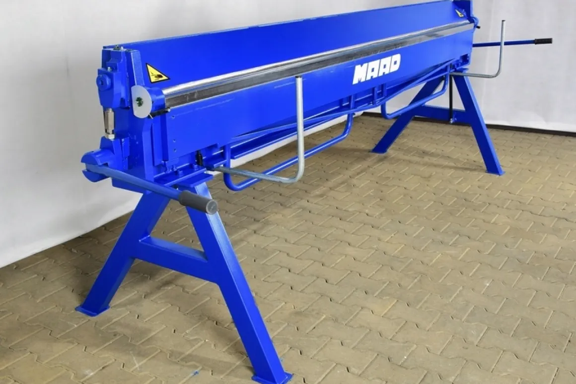 MAAD ZG-3000 /1mm ZAGINARKA GIĘTARKA KRAWĘDZIARKA DEKARSKA DO BLACHY Z CIĘCIEM MAAD ZG-3000 /1mm