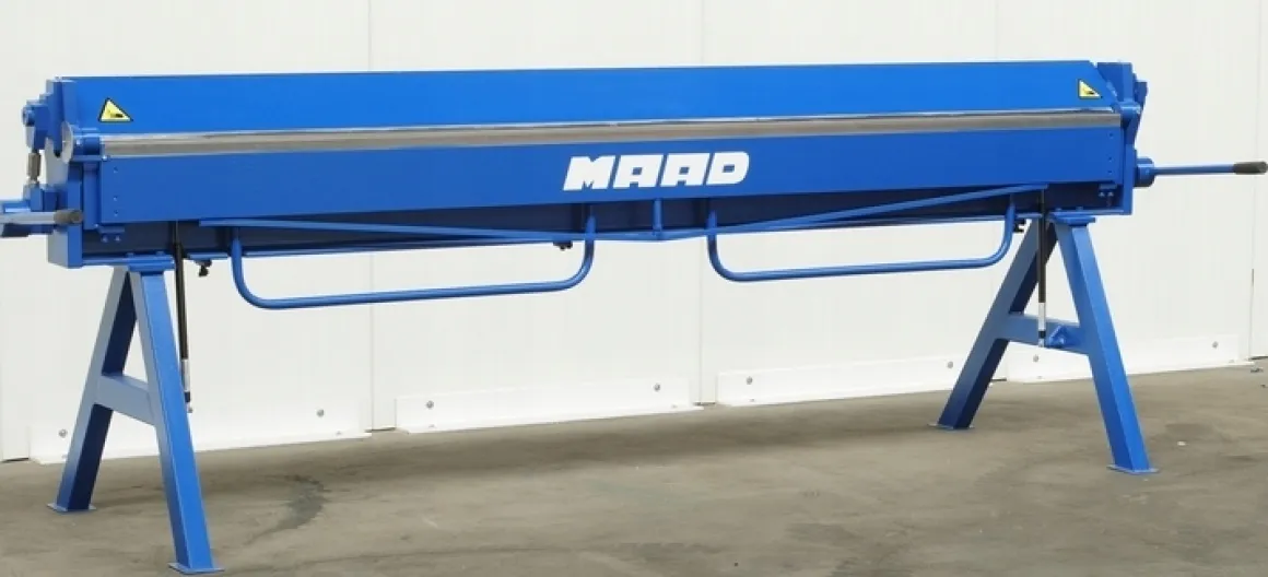 MAAD ZG-3000 /1mm ZAGINARKA GIĘTARKA KRAWĘDZIARKA DEKARSKA DO BLACHY Z CIĘCIEM MAAD ZG-3000 /1mm