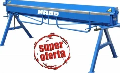 MAAD ZG-2500/0.7mm ZAGINARKA GIĘTARKA KRAWĘDZIARKA DEKARSKA DO BLACHY Z CIĘCIEM MAAD ZG-2500/0.7 mm