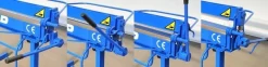 MAAD ZG 1100 / 0.8 mm ZAGINARKA GIĘTARKA KRAWĘDZIARKA DEKARSKA DO BLACHY Z CIĘCIEM MAAD ZG-1100/0.8 mm