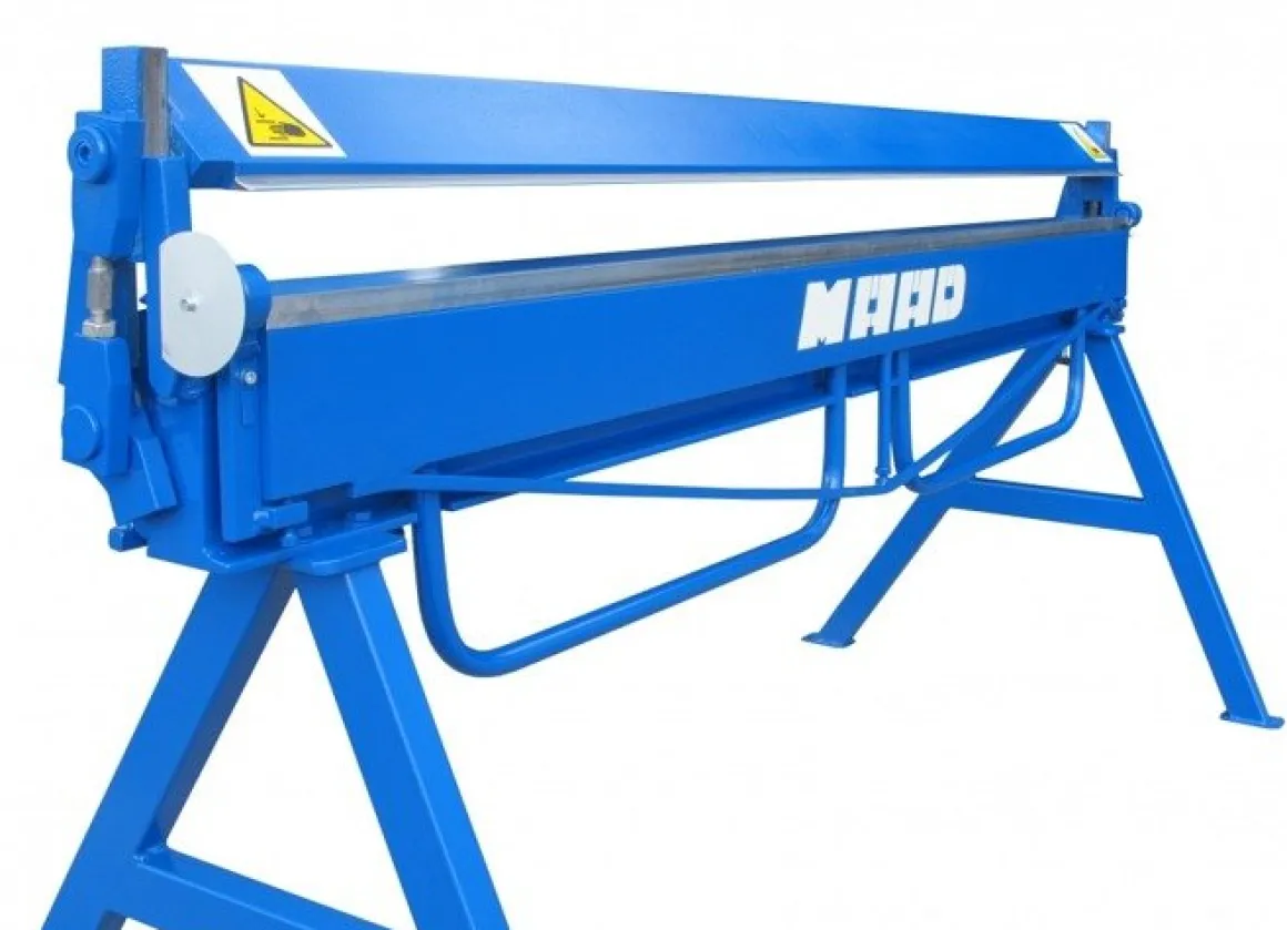 MAAD ZG-2500 /1.2 ZAGINARKA GIĘTARKA KRAWĘDZIARKA DEKARSKA DO BLACHY Z CIĘCIEM MAAD ZG-2500 /1.2 mm