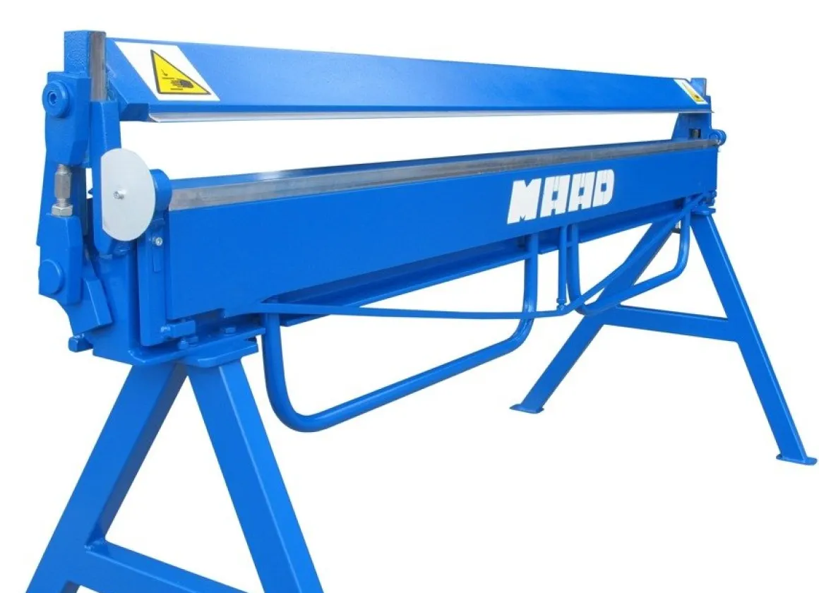 MAAD ZG-2000/1.2 ZAGINARKA GIĘTARKA KRAWĘDZIARKA DEKARSKA DO BLACHY Z MOŻLIWOŚCIĄ CIĘCIA MAAD ZG-2000/1.2 mm