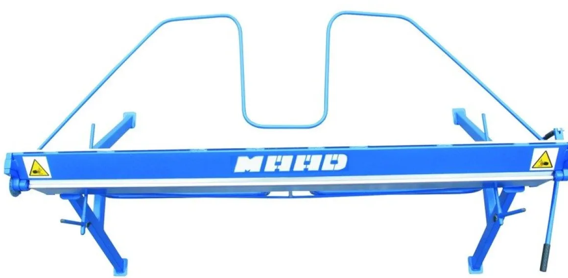 MAAD ZG-2000/1.2 ZAGINARKA GIĘTARKA KRAWĘDZIARKA DEKARSKA DO BLACHY Z MOŻLIWOŚCIĄ CIĘCIA MAAD ZG-2000/1.2 mm