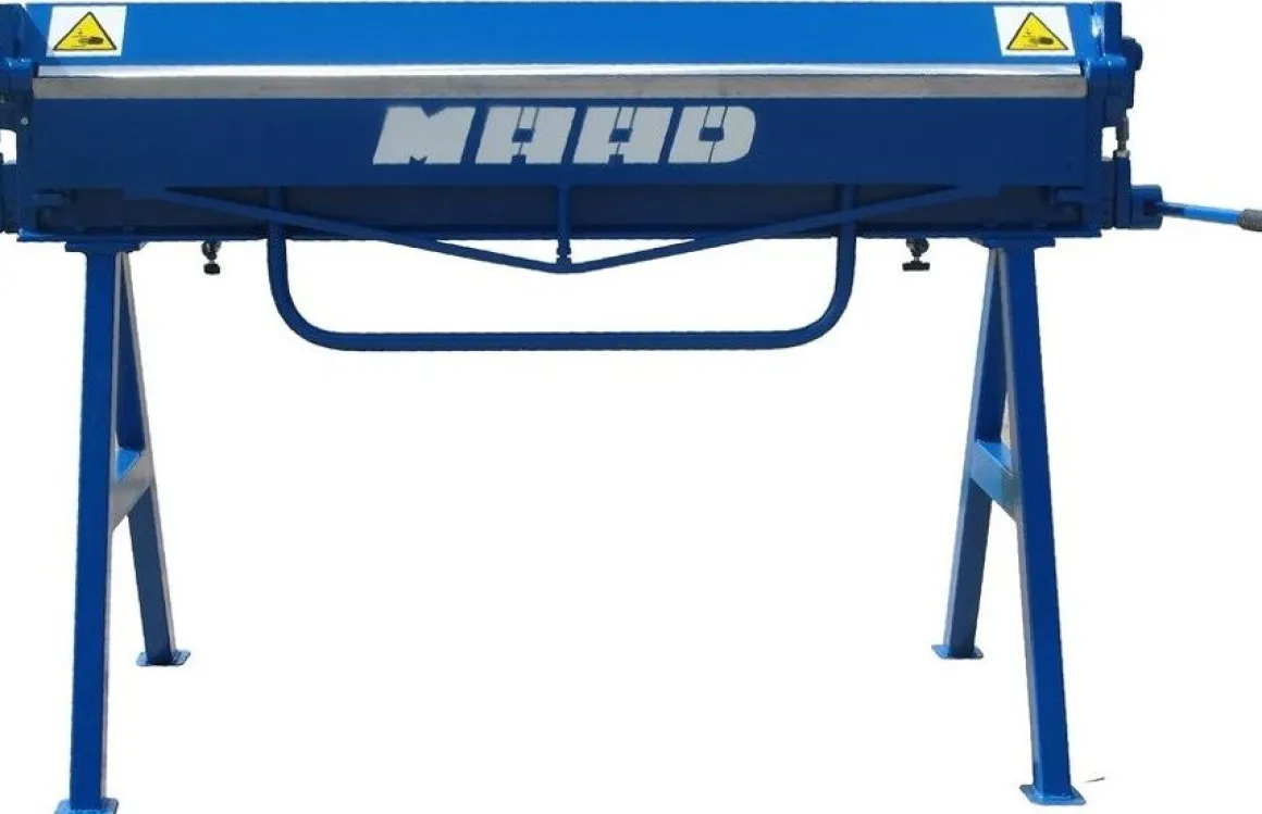MAAD ZG-1400/1.5 ZAGINARKA GIĘTARKA KRAWĘDZIARKA DEKARSKA DO BLACHY MAAD ZG-1400/1.5