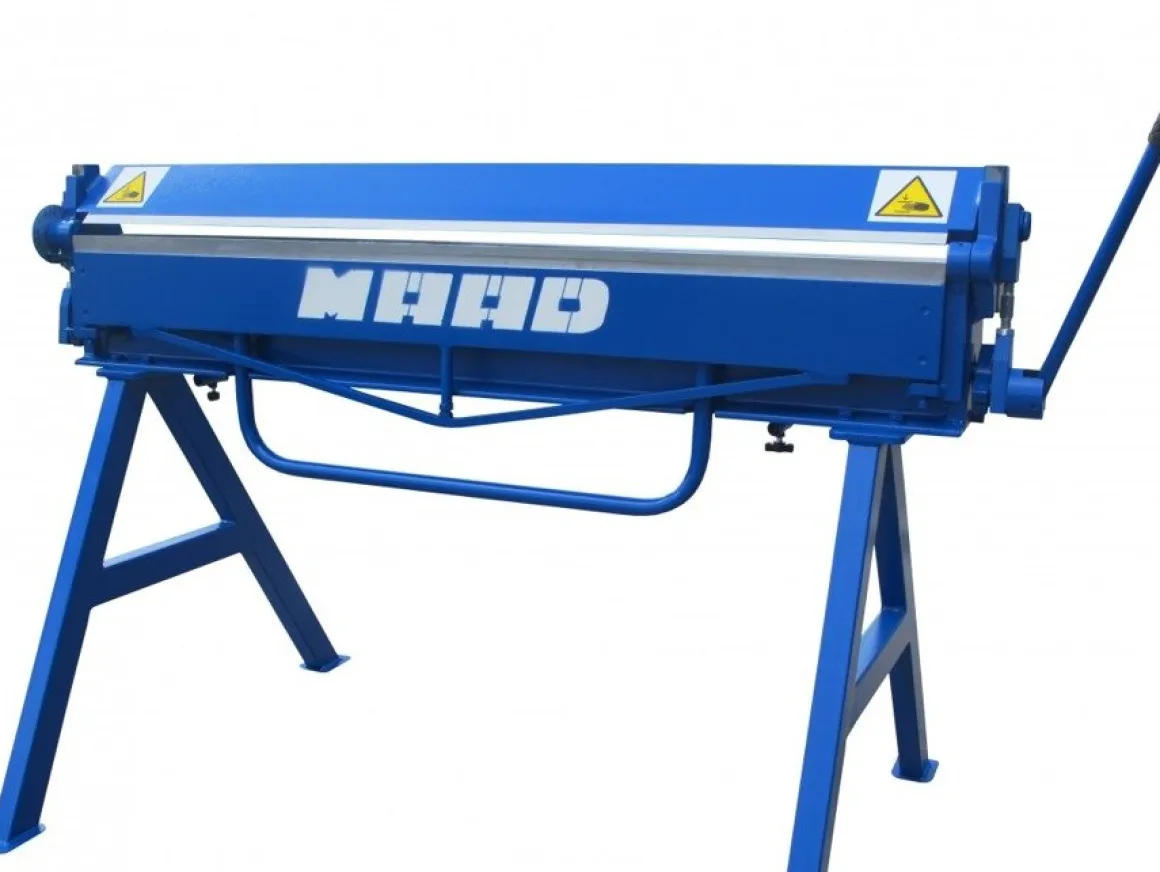 MAAD ZG-1400/0.8 Zaginarka giętarka krawędziarka dekarska do blachy 0,8 mm z cięciem