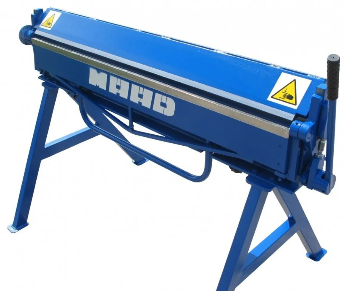 MAAD ZG-1400/0.8 Zaginarka giętarka krawędziarka dekarska do blachy 0,8 mm z cięciem