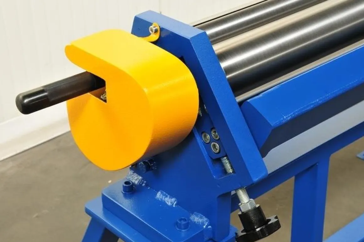 MAAD ZW-1300/0.8 WALCARKA ZWIJARKA WALCE DO BLACHY MAAD ZW-1300 /0.8mm