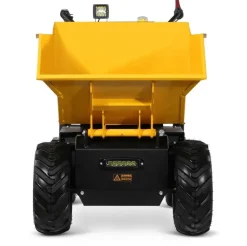 MasterCut AU-ED500 WOZIDŁO TRANSPORTER AKUMULATOROWY BUDOWLANY OGRODOWY TACZKA WYWROTKA ELEKTRYCZNA 48V, 32AH, 500KG