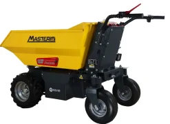 MasterCut AU-ED500 WOZIDŁO TRANSPORTER AKUMULATOROWY BUDOWLANY OGRODOWY TACZKA WYWROTKA ELEKTRYCZNA 48V, 32AH, 500KG
