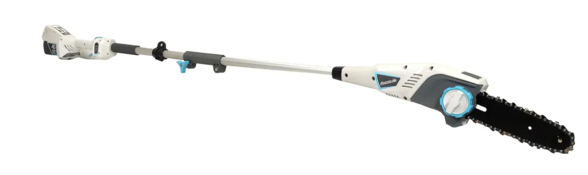 MASTERCUT EB608D PODKRZESYWARKA PIŁA PILARKA PRZECINARKA AKUMULATOROWA NA WYSIĘGNIKU DO DREWNA GAŁĘZI 20 cm / 40V 2,0 Ah