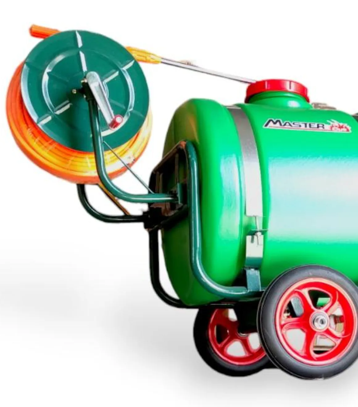 MasterCut FH-36F OPRYSKIWACZ WÓZKOWY ELEKTRYCZNY JEZDNY TACZKOWY WÓZKOWY NA KOŁACH 160L ZASILANIE 230V 50HZ