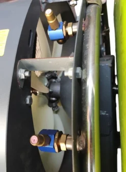 MASTERCUT FH-G200-A OPRYSKIWACZ SPALINOWY WÓZKOWY TURBINOWY JEZDNY TACZKOWY WÓZKOWY NA KOŁACH Z NAPĘDEM TURBINA 200L 5,5KM