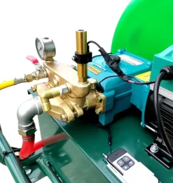 MASTERCUT FH-36H OPRYSKIWACZ WÓZKOWY ELEKTRYCZNY AKUMULATOROWY JEZDNY TACZKOWY WÓZKOWY NA KOŁACH 160L 12V 48AH