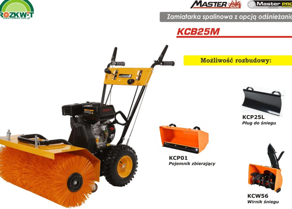 MASTERCUT KCB25M ZAMIATARKA SPALINOWA ODŚNIEŻARKA ODŚNIEŻARKI SPALINOWA z NAPĘDEM 6.5KM 80cm - OFICJALNY DYSTRYBUTOR - AUTORYZOWANY DEALER MASTERCUT