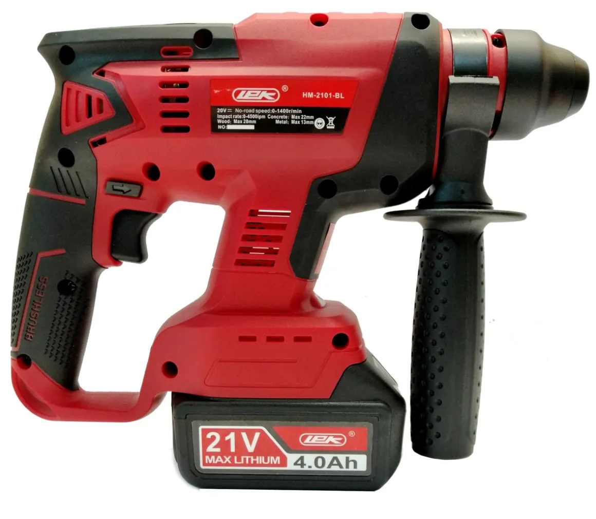 MASTERCUT LEK HM-2101-BL MŁOTOWIERTARKA AKUMULATOROWA Z FUNKCJĄ KUCIA SDS 21V LI-ION
