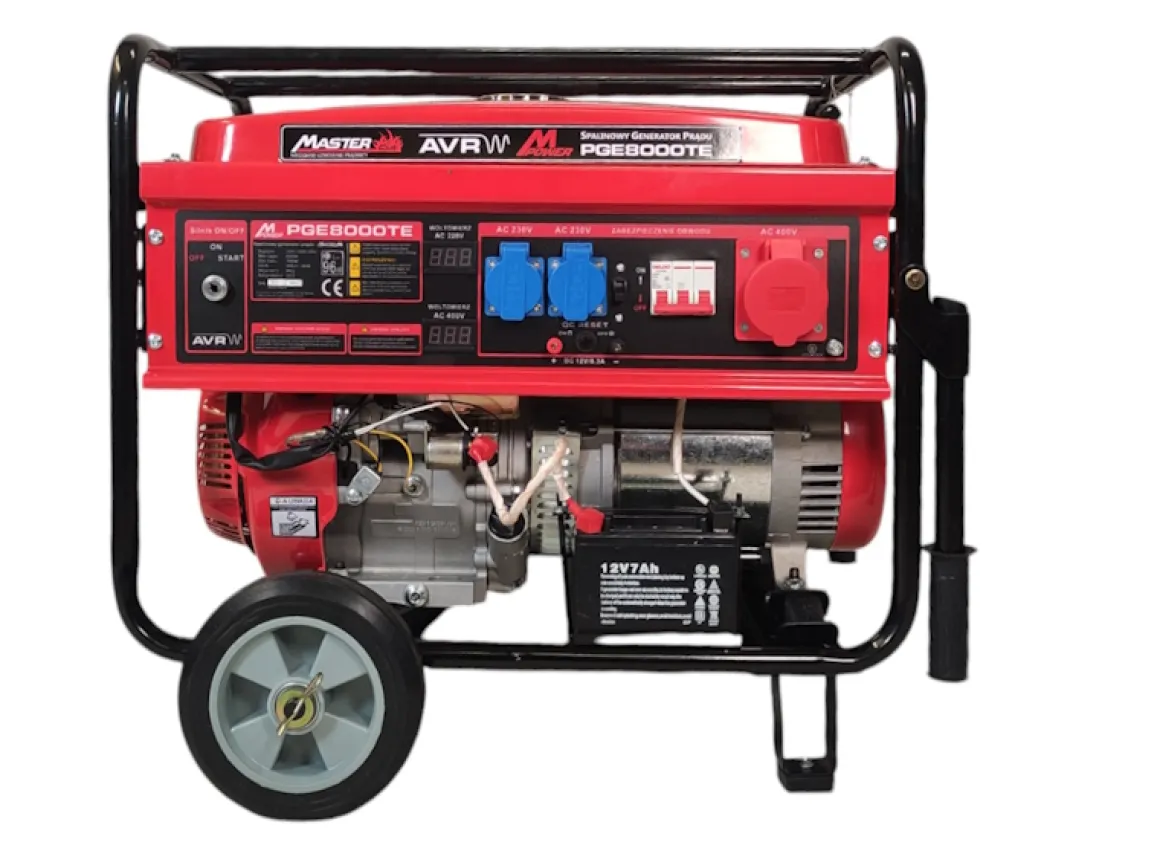 MASTERCUT PGE6500TE AGREGAT PRĄDOTWÓRCZY GENERATOR PRĄDU 5,0KW 230/400V 13KM 230V