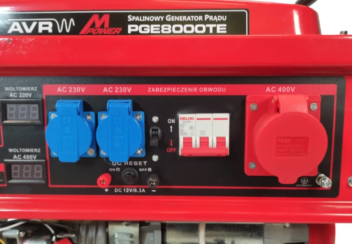 MASTERCUT PGE6500TE AGREGAT PRĄDOTWÓRCZY GENERATOR PRĄDU 5,0KW 230/400V 13KM 230V