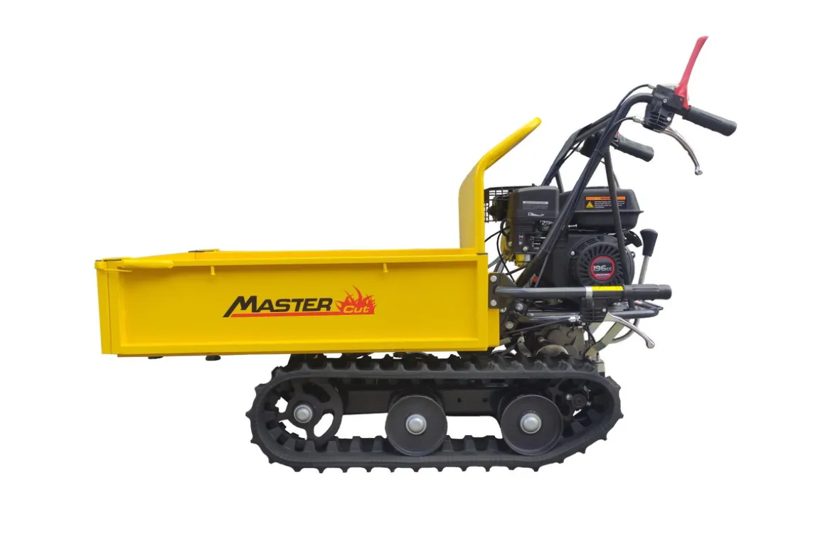 MASTERCUT SF0610 WOZIDŁO TRANSPORTER SPALINOWY SKRZYNIOWY BUDOWLANY GĄSIENICOWY OGRODOWY TACZKA WYWROTKA NA GĄSIENICACH