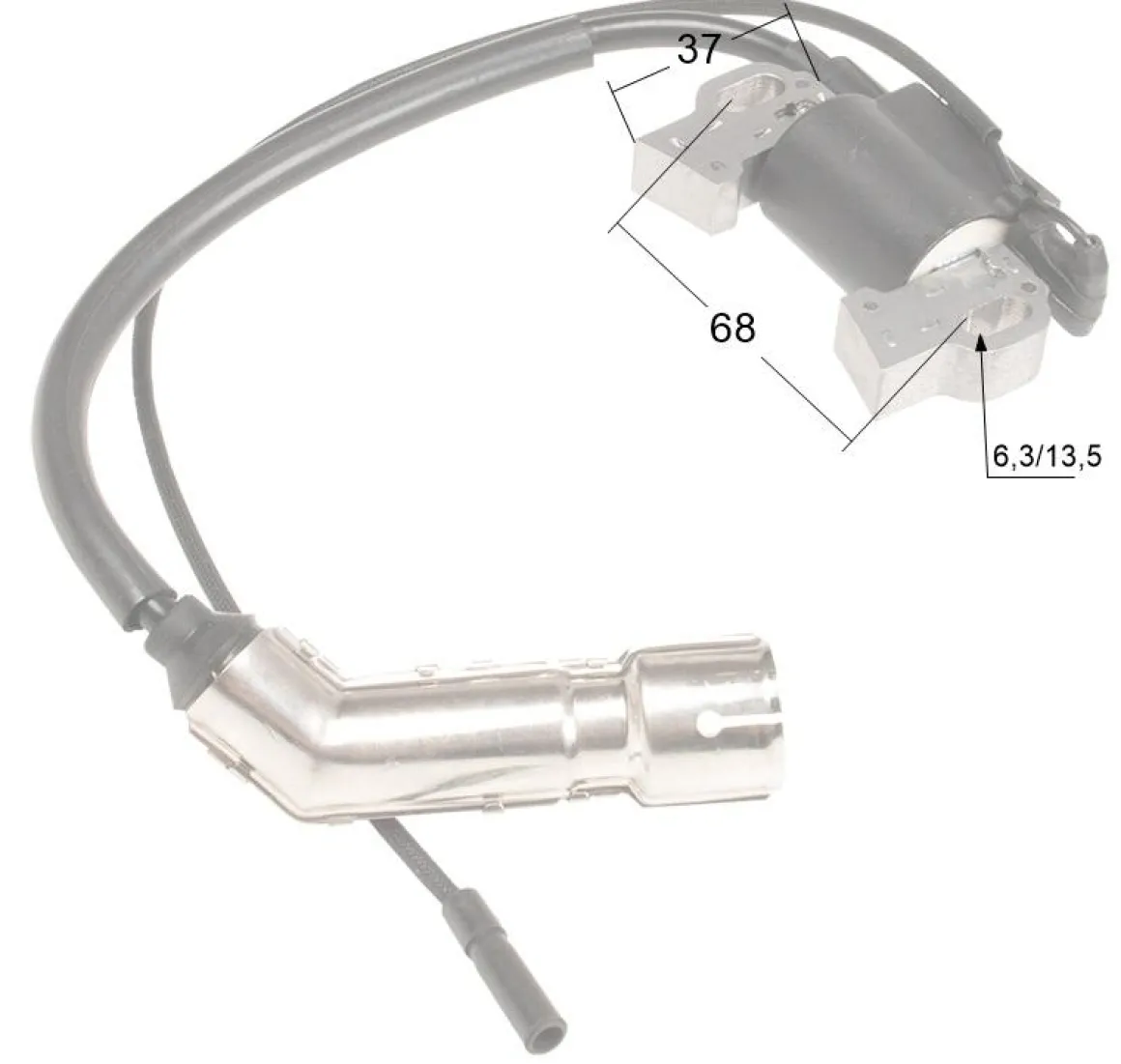 Moduł zapłonowy Loncin cewka G240F LC80NB20-6.1Q CZĘŚĆ ORYGINALNA 270920181-0001