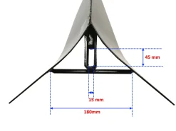 OBSYPNIK METALOWY STAŁY DO GLEBOGRYZARKI MASTERCUT HSDT100TS