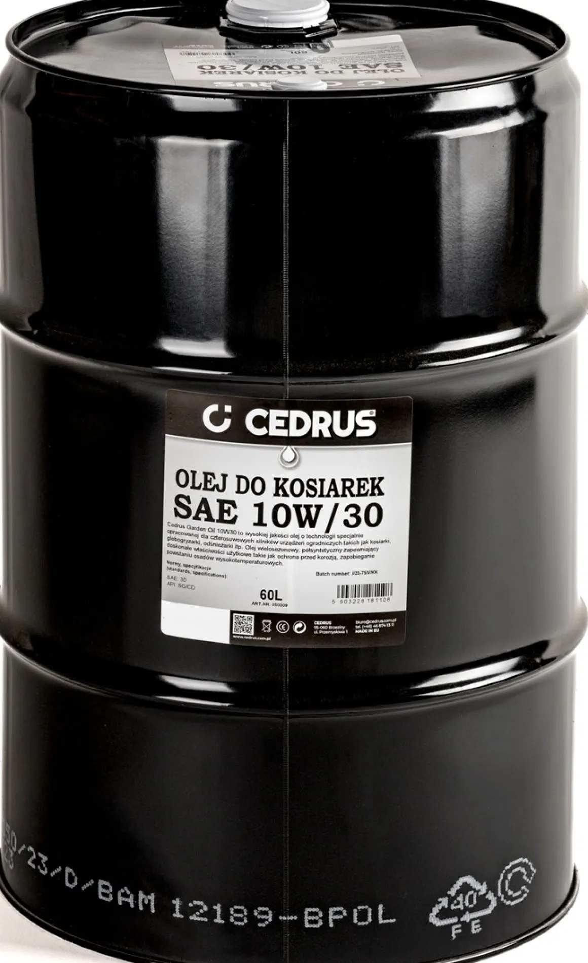 Olej silnikowy Cedrus 10W30 60L