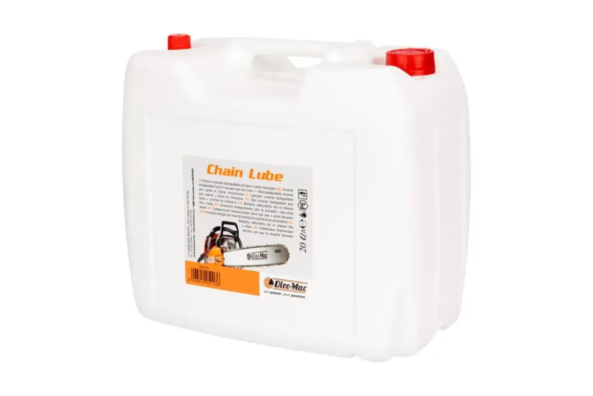 Oleo-Mac Chain Lube 20L 3555015 – olej do łańcucha pilarki biodegradowalny, olej łańcuchowy