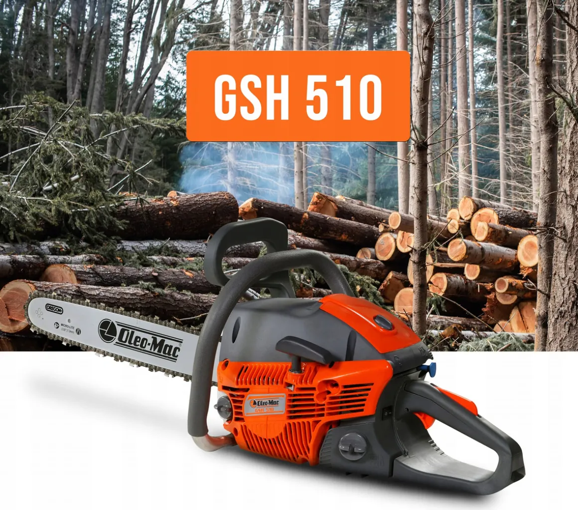 OLEO-MAC GSH 510 PIŁA PILARKA PRZECINARKA SPALINOWA ŁANCUCHOWA DO DREWNA GSH510 3,3 KM 41cm 16" KLASA PREMIUM 50319054E2 EWIMAX-OFICJALNY DYSTRYBUTOR - AUTORYZOWANY DEALER OLEO-MAC