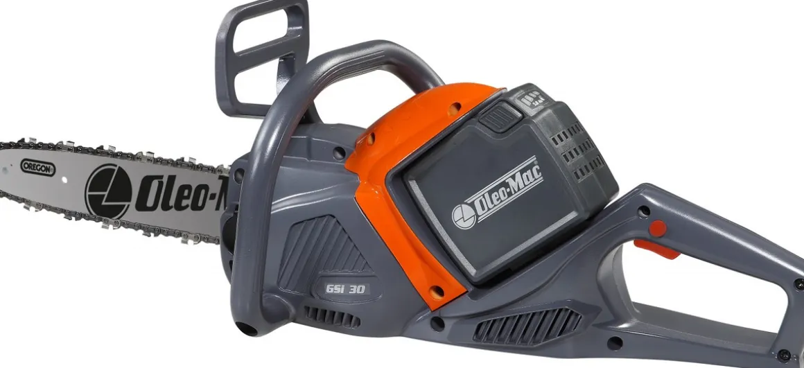 OLEO-MAC GSI 30 LI-ION PIŁA PILARKA PRZECINARKA AKUMULATOROWA ŁANCUCHOWA DO DREWNA GAŁĘZI 30cm / 40V KOMPLETNY ZESTAW PREMIUM 54059001S1 -OFICJALNY DYSTRYBUTOR - AUTORYZOWANY DEALER OLEO-MAC
