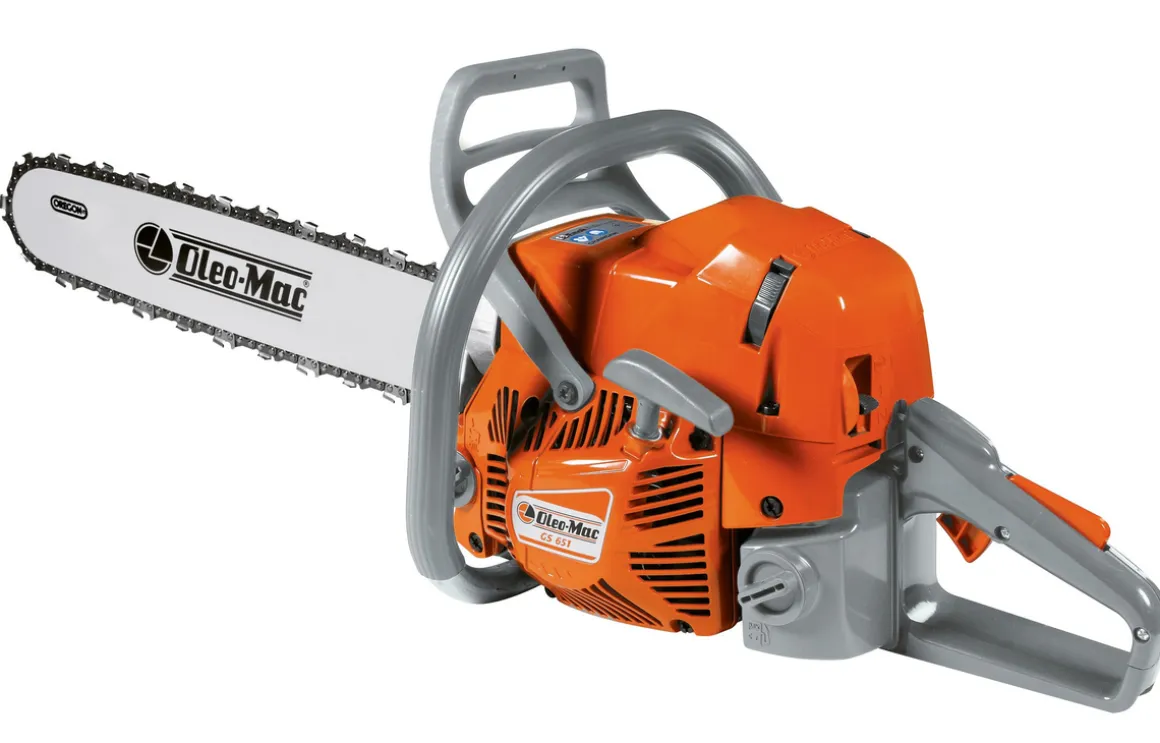 OLEO-MAC GS651 PROFI PROFESJONALNA PIŁA PILARKA PRZECINARKA SPALINOWA ŁANCUCHOWA DO DREWNA GS 651 5.2KM PREMIUM 50259100E2 AUTORYZOWANY DEALER OLEO-MAC