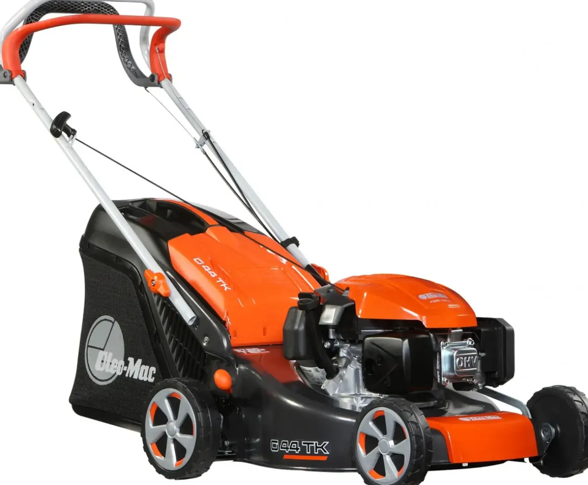 OLEO MAC G 44 TK COMFORT KOSIARKA SPALINOWA DO TRAWY Z NAPĘDEM METALOWA OBUDOWA 5KM 1200m2 66219002E5 - OFICJALNY DYSTRYBUTOR - AUTORYZOWANY DEALER OLEO-MAC