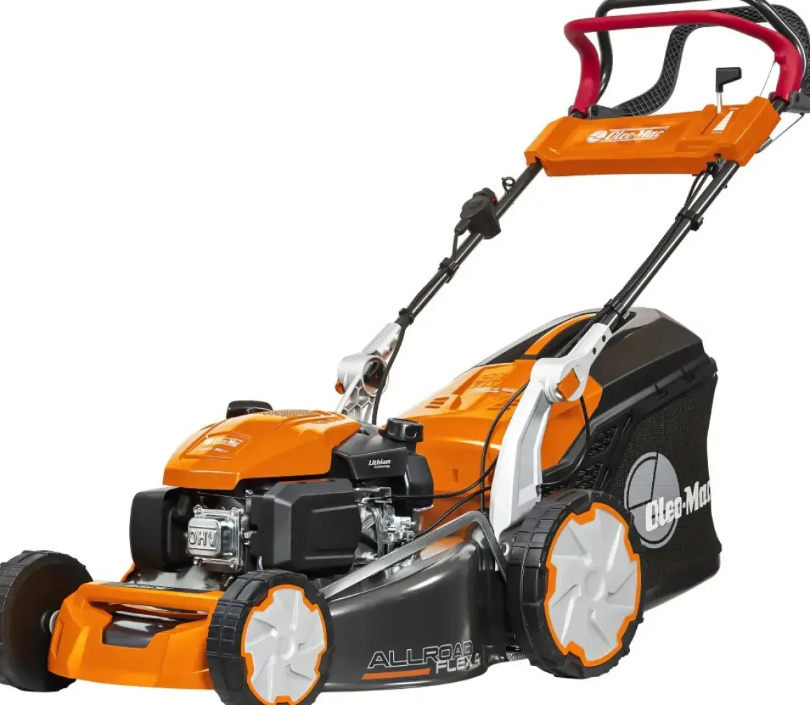 OLEO-MAC G53 TKE ALLROAD4 FLEX KOSIARKA SPALINOWA DO TRAWY Z NAPĘDEM + ROZRUSZNIK 3000m2 66239031E5 - OFICJALNY DYSTRYBUTOR - AUTORYZOWANY DEALER OLEO-MAC