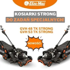 OLEO MAC GVH 48TK STRONG KOSIARKA SPALINOWA DO TRAWY Z NAPĘDEM STALOWA OBUDOWA OO-OTHGVH48TK WZMOCNIONA - OFICJALNY DYSTRYBUTOR - AUTORYZOWANY DEALER OLEO-MAC