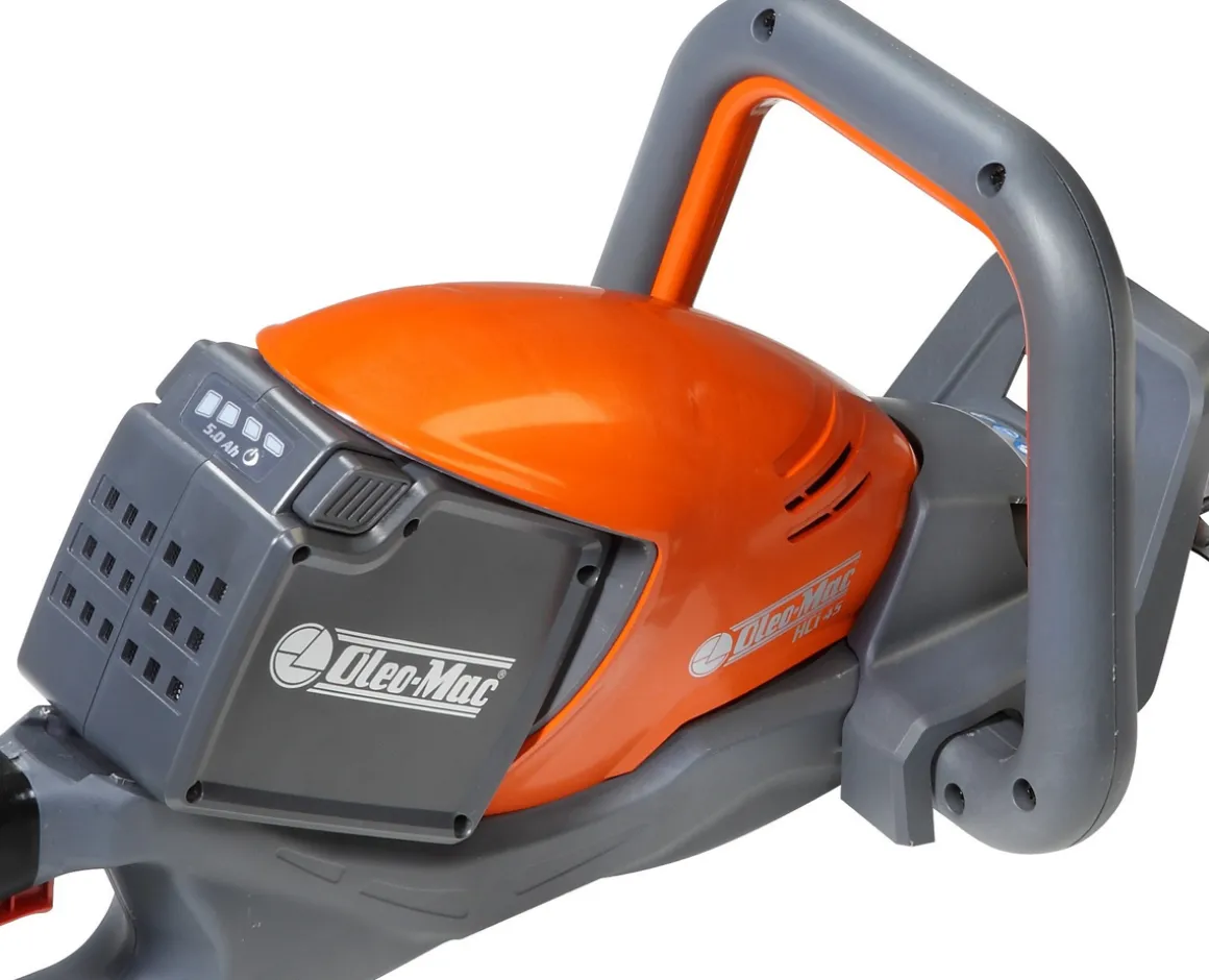 OLEO-MAC HCI 45 LI-ION SEKATOR AKUMULATOROWY NOŻYCE DO ŻYWOPŁOTU KRZAKÓW KRZEWÓW 40V KOMPLETNY ZESTAW PREMIUM 54079001S1 -OFICJALNY DYSTRYBUTOR - AUTORYZOWANY DEALER OLEO-MAC