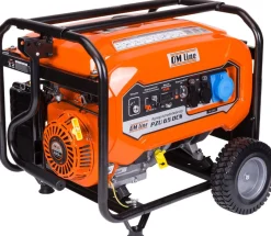 OLEO MAC OM LINE PZU 65 DCS AGREGAT GENERATOR PRĄDOTWÓRCZY 3x230V AVR 5,5 KW - OFICJALNY DYSTRYBUTOR - AUTORYZOWANY DEALER OLEO MAC