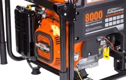 OLEO MAC OM LINE PZU 80E DAS AGREGAT GENERATOR PRĄDOTWÓRCZY 230V 400V z AVR ESTART ROZRUSZNIK 6,5 KW - OFICJALNY DYSTRYBUTOR - AUTORYZOWANY DEALER OLEO MAC