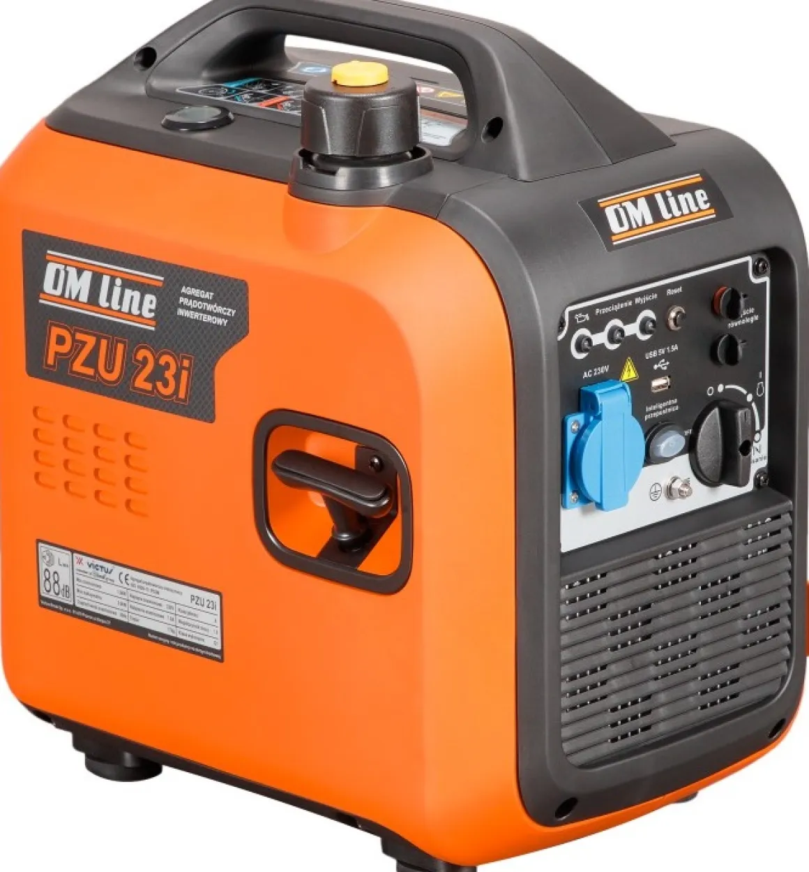 OLEO-MAC OM LINE PZU 23 I AGREGAT GENERATOR INWERTOROWY PRĄDOTWÓRCZY INWERTEROWY WALIZKOWY 230V 2,0 KW - ROZRUSZNIK EWIMAX - OFICJALNY DYSTRYBUTOR - AUTORYZOWANY DEALER OLEO-MAC