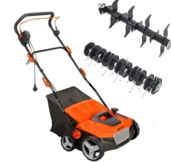 OLEO-MAC OM-LINE WRE1800 WERTYKULATOR AERATOR DO TRAWY 2w1 + 2 WAŁKI 1800W / 38 cm - OFICJALNY DYSTRYBUTOR - AUTORYZOWANY DEALER OLEO MAC
