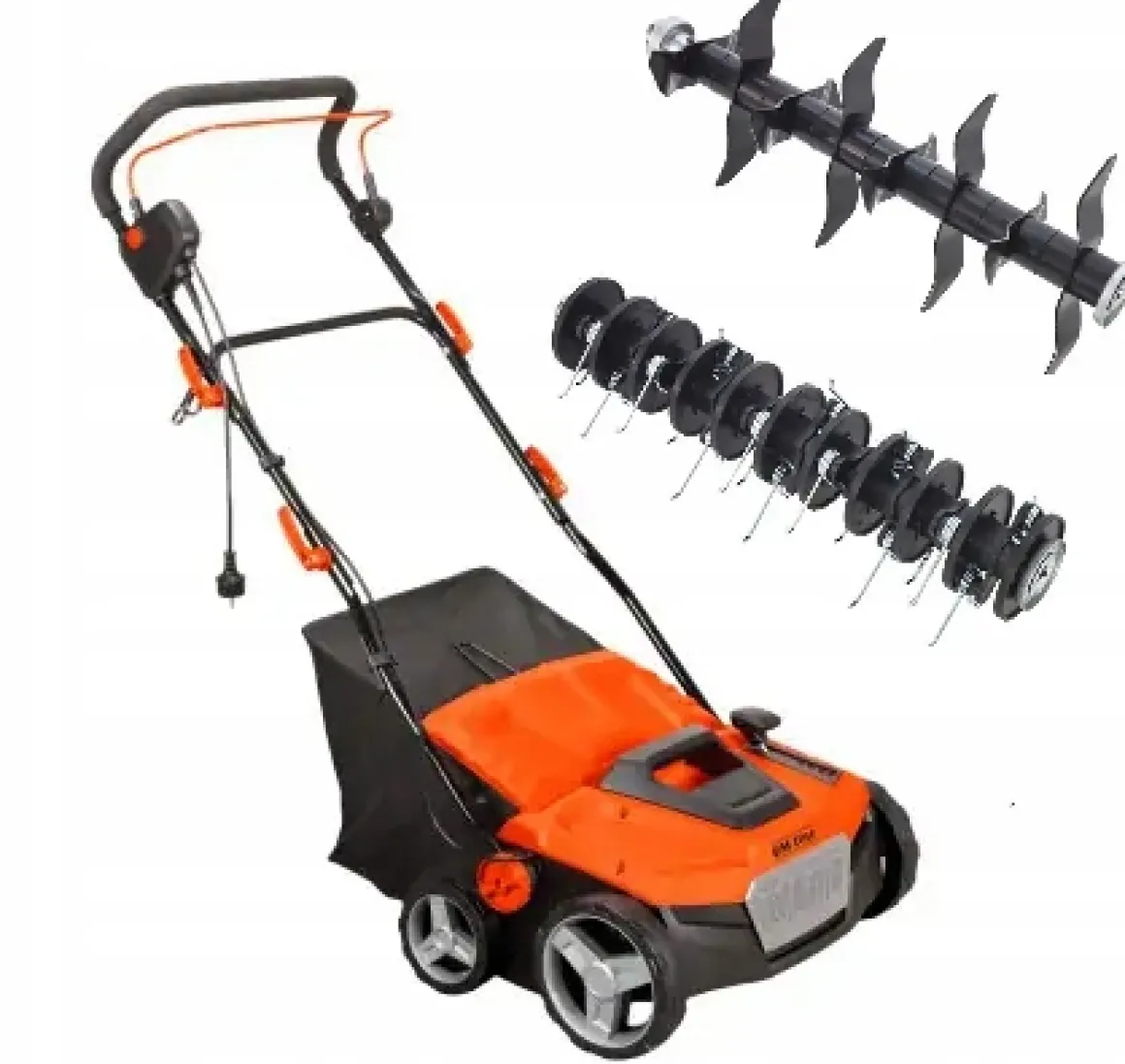 OLEO-MAC OM-LINE WRE1800 WERTYKULATOR AERATOR DO TRAWY 2w1 + 2 WAŁKI 1800W / 38 cm - OFICJALNY DYSTRYBUTOR - AUTORYZOWANY DEALER OLEO MAC