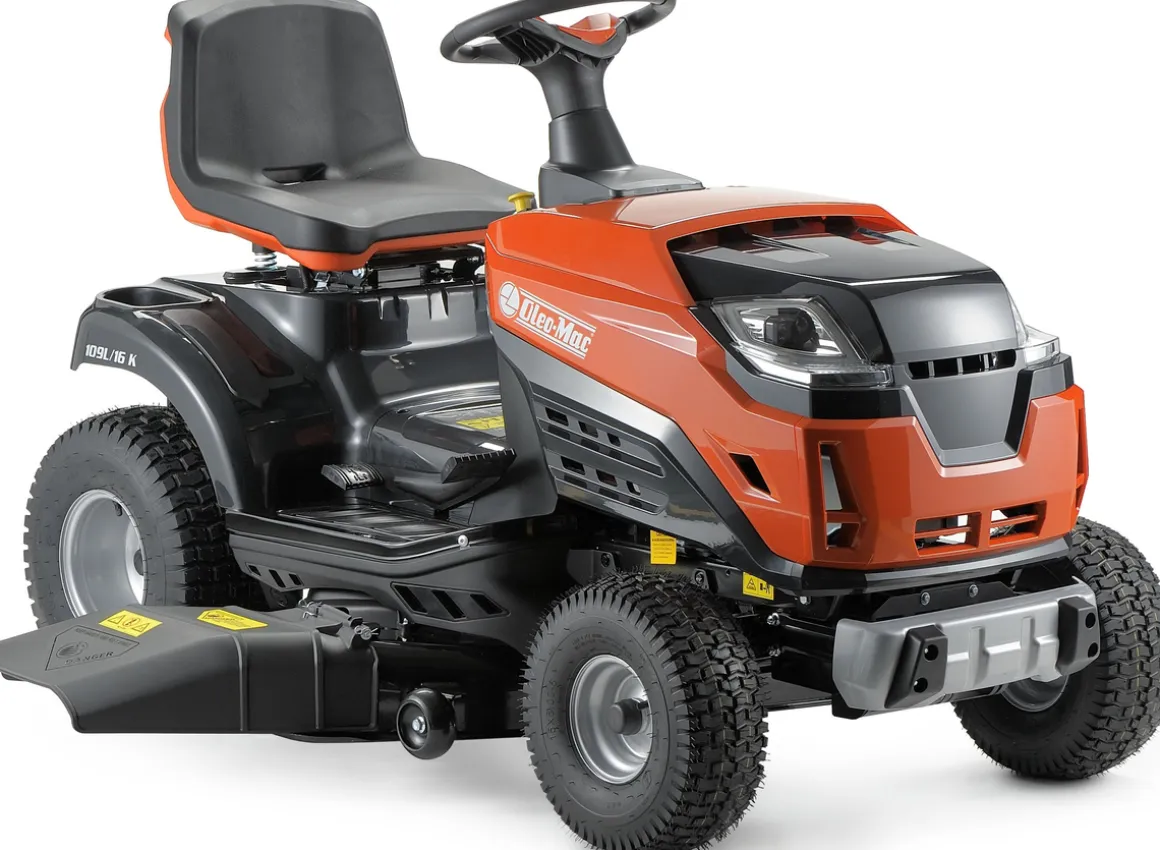 OLEO MAC OM 109L/19 KV BOCZNA KOSIARKA OGRODOWA Z HYDROSTATEM BOCZNYM 108cm MOTORYZOWANA KOSIARKA SPALINOWA 68059017 - OFICJALNY DYSTRYBUTOR - AUTORYZOWANY DEALER OLEO-MAC